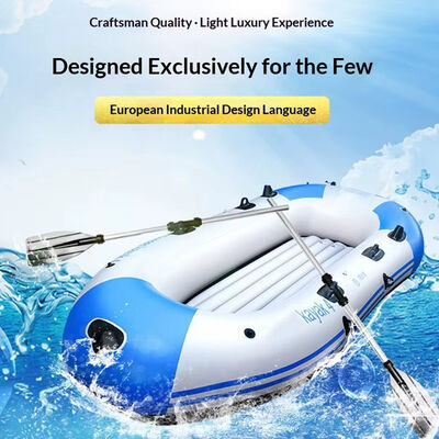 Good price New Thickened Inflatable Kayak Rubber Dinghy Fishing Boat Air-Cushion Craft Lifeboat Outdoor Watercraft 480L Capacity 2-5 online