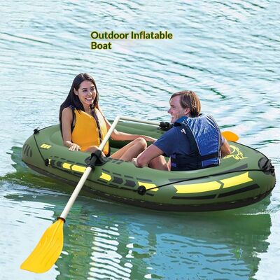 Good price Outdoor Eco-friendly PVC Inflatable Kayak Boat for Two People Fishing Lake Touring & Rafting online