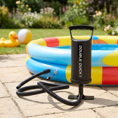 Good price 12-inch Two-Way Plastic Manual Outdoor Portable Hand Pump for Swimming Pools Swim Rings Inflatable Beds online